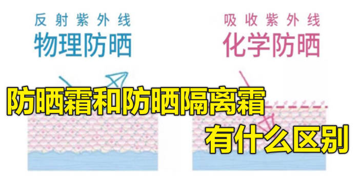防晒霜和防晒隔离霜有什么区别