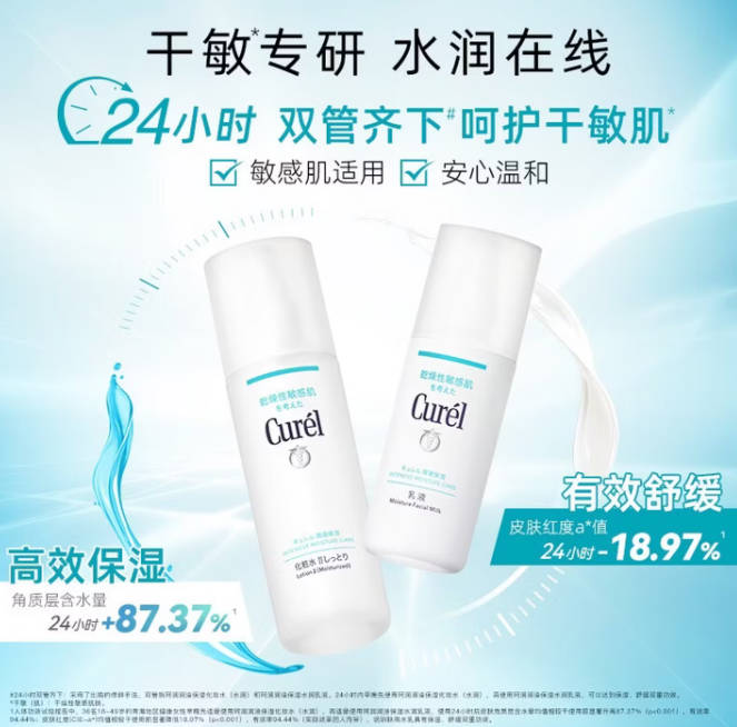 干敏肌和油敏肌的区别 珂润干敏肌水乳套装
